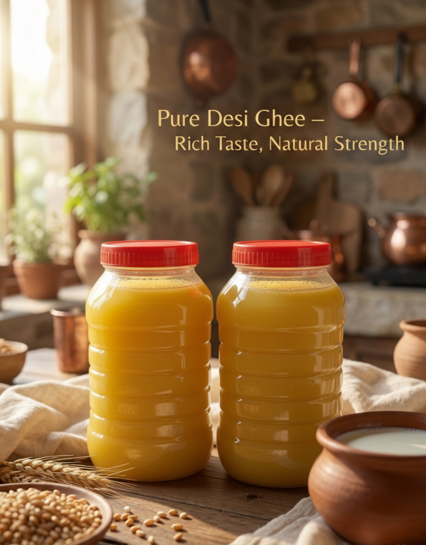 Desi Ghee of Cow 2 desi ghee of cow